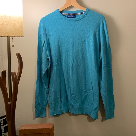 Miller and Monroe Turquoise Light Sweater Sz XL - Picture 7 of 7